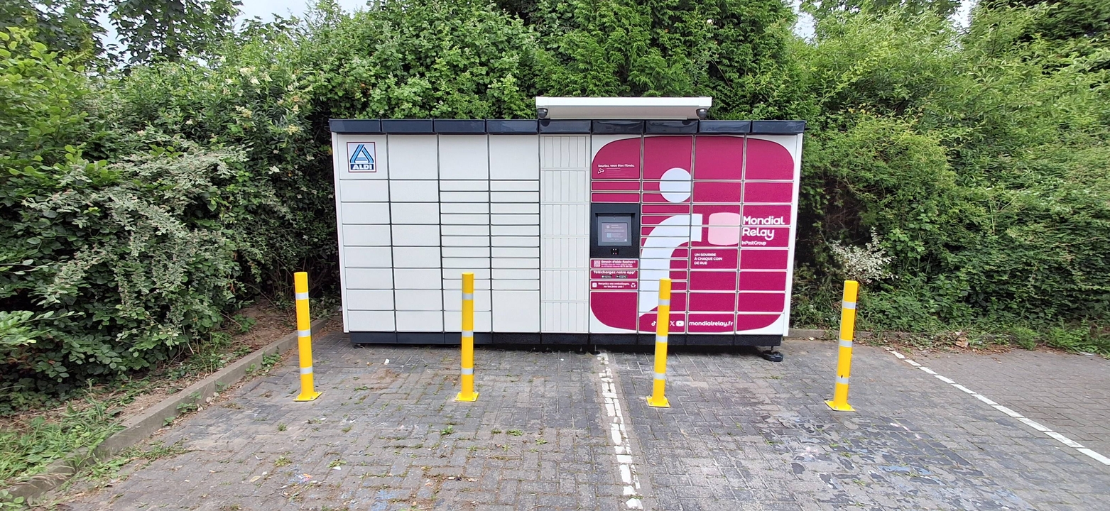 Locker 24/7 Aldi 59136 Wavrin, 56 35 Rue de Lille, 59136 Wavrin