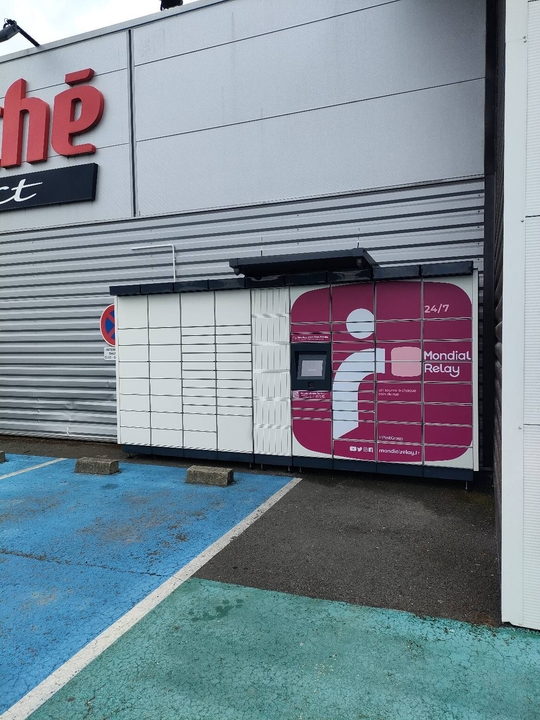 Locker 24/7 Intermarche Seissan, Rue du Visconte, 32260 Seissan
