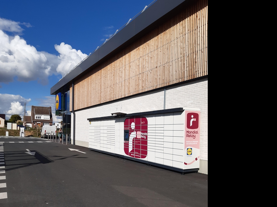 Locker 24/7 Lidl Vitry-Artois, 30 30 Route nationale, 62490 Vitry-en-Artois