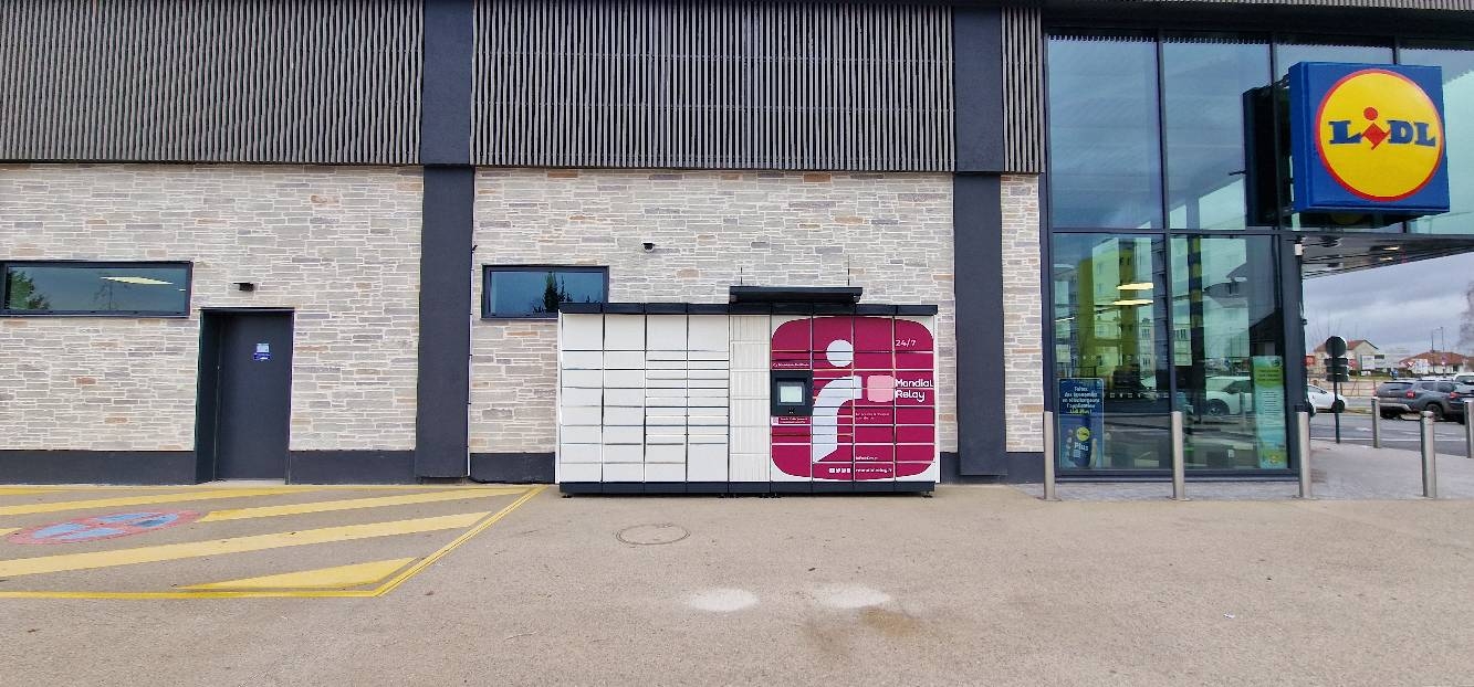 Locker 24/7 Lidl Chaumont, 6 4T Route de Brottes, 52000 Chaumont
