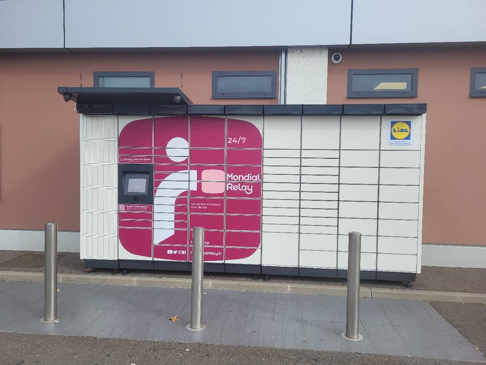 Locker 24/7 Lidl Bischheim, 1 1 Avenue de l'Énergie, 67800 Bischheim