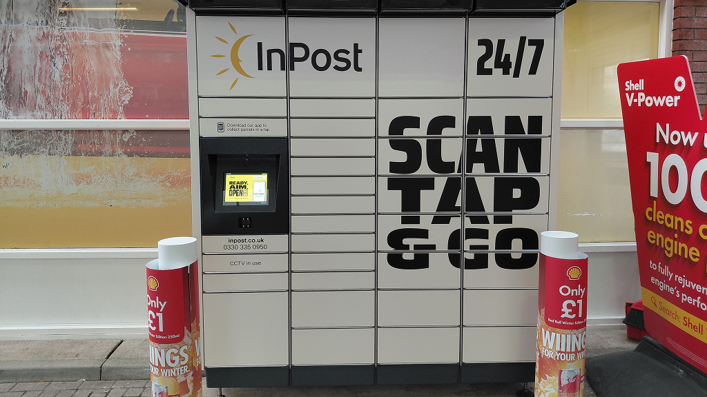 Zdjęcie paczkomatu od InPost: InPost UK00176253