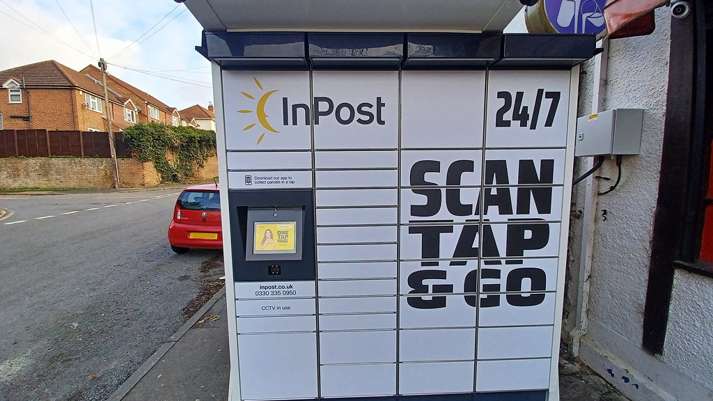 InPost's photo of the locker: InPost UK00262214