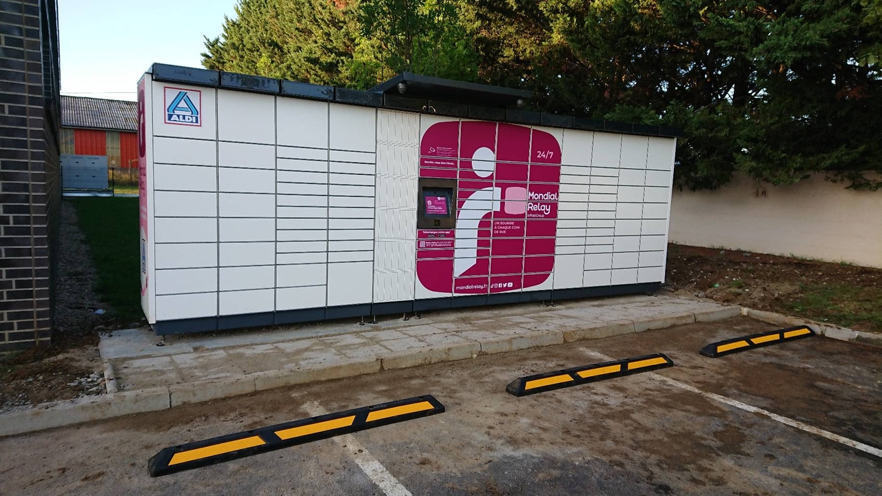 Locker 24/7 Aldi Gannat, 2 2 Avenue des Portes Occitanes, 03800 Gannat