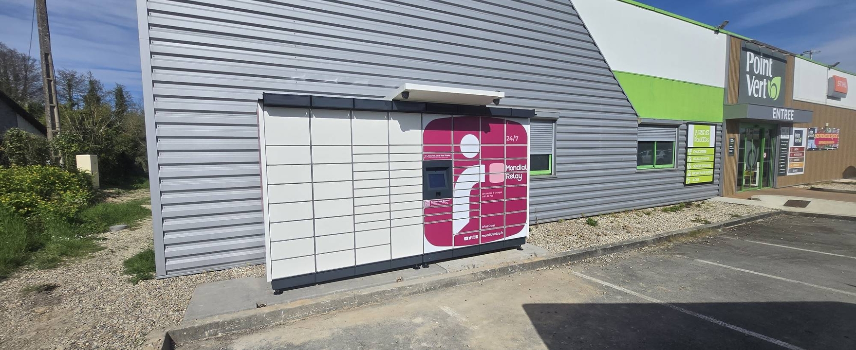 Locker 24/7 Point Vert Bazas, 31 Route de Langon, 33430 Bazas
