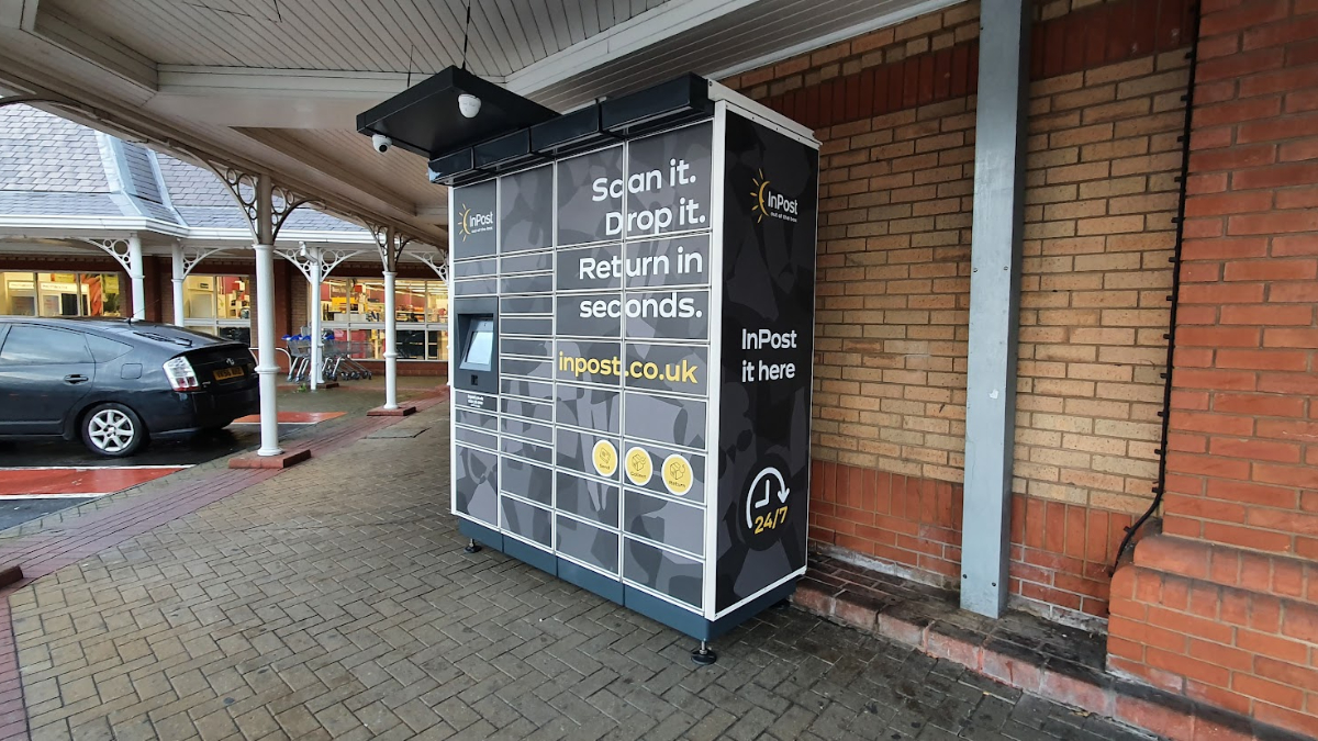 Zdjęcie paczkomatu od InPost: InPost UK00012606