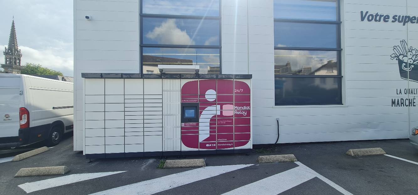 Locker 24/7 U Express 29510 BR, Rue de Kerhapp, 29510 Briec