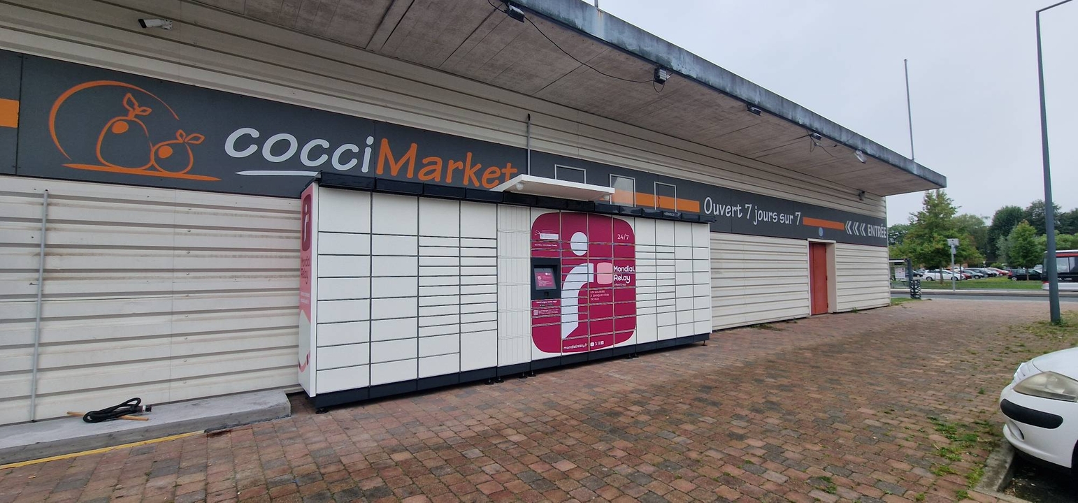 Locker 24/7 Coccimarket 59320 Haubourdin, 9003 Avenue de l'Europe, 59320 Haubourdin