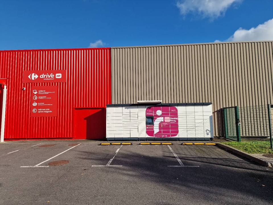 Locker 24/7 Carrefour Market Puiseux-Pontoise, 7 N14, 95650 Puiseux-Pontoise