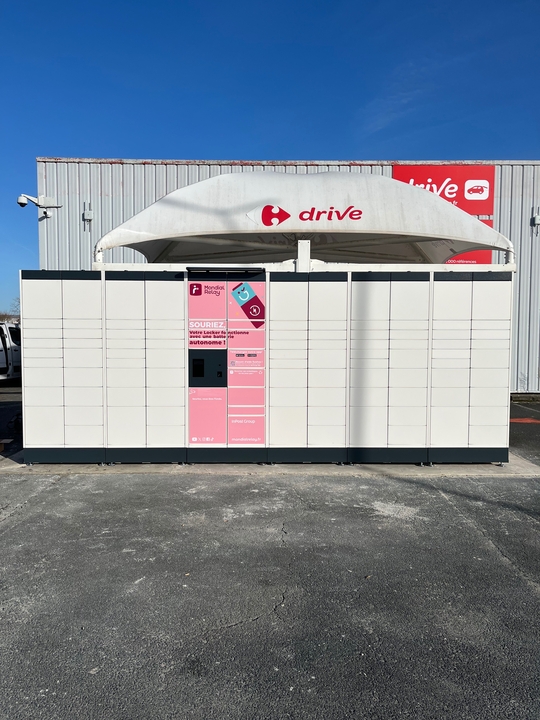 Locker 24/7 Carrefour Market Buzançais, 65 65 Route de Châteauroux, 36500 Buzançais