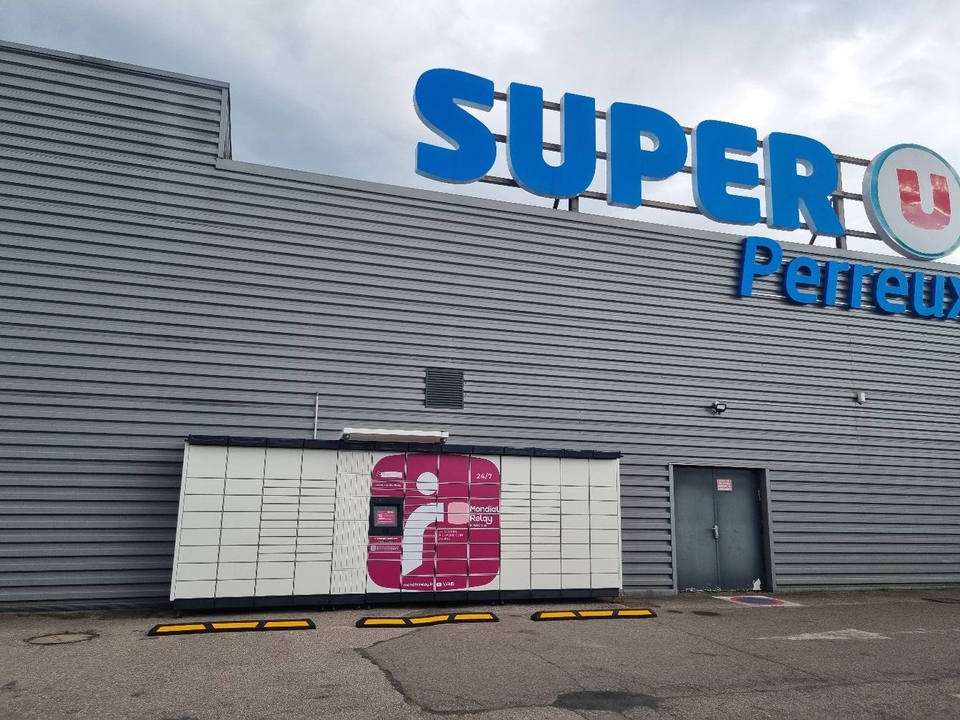 Locker 24/7 Super U Perreux 42120, 1033 1033 Rue du Commerce, 42120 Perreux