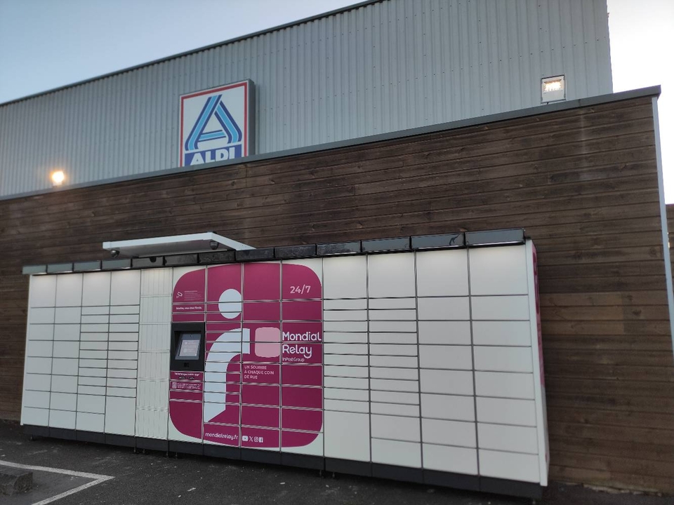 Locker 24/7 Aldi Cadaujac, 75 75 Allée des Violettes, 33140 Cadaujac
