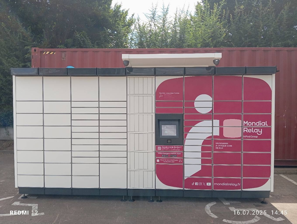 Locker 24/7 Apriba 62950 Noyelles-godault, 12 10 Rue de Beaumont, 62950 Noyelles-Godault