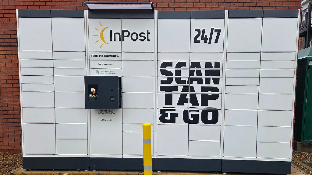Foto del casillero de InPost: InPost UK00176168