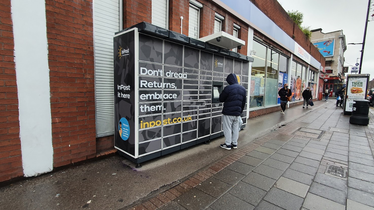 Zdjęcie paczkomatu od InPost: InPost UK00012614