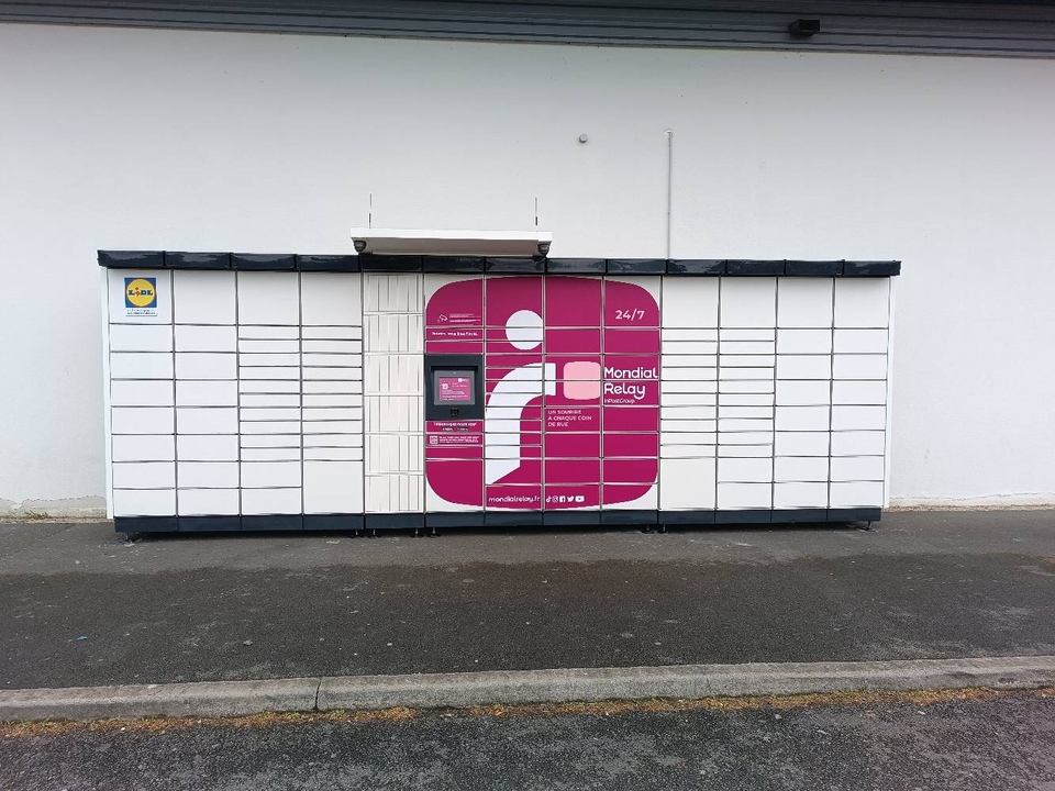 Locker 24/7 Lidl Jonzac, Château des Agoûts, 17500 Jonzac