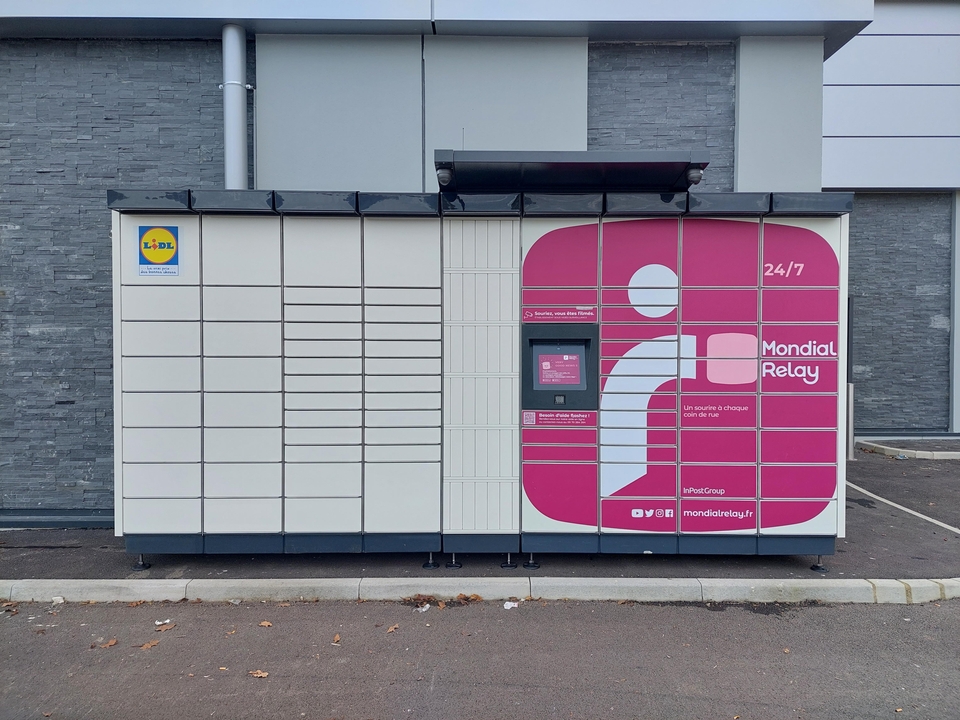 Locker 24/7 Lidl Val de Briey, 14 1 rue Philippe Serre, 54150 Val de Briey