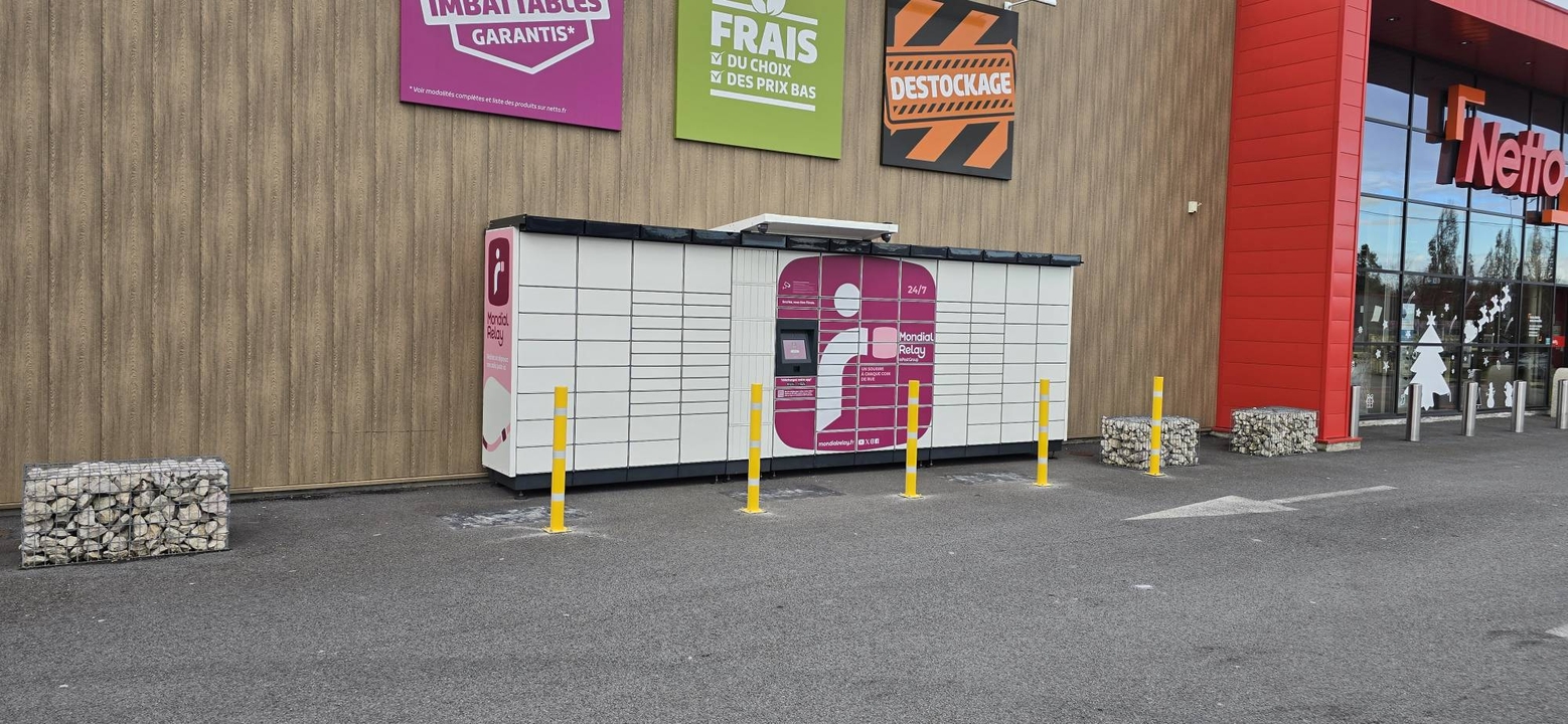 Locker 24/7 Netto 03430 Cosne d'Allier, 1 Route de Hérisson, 03430 Cosne-d'Allier