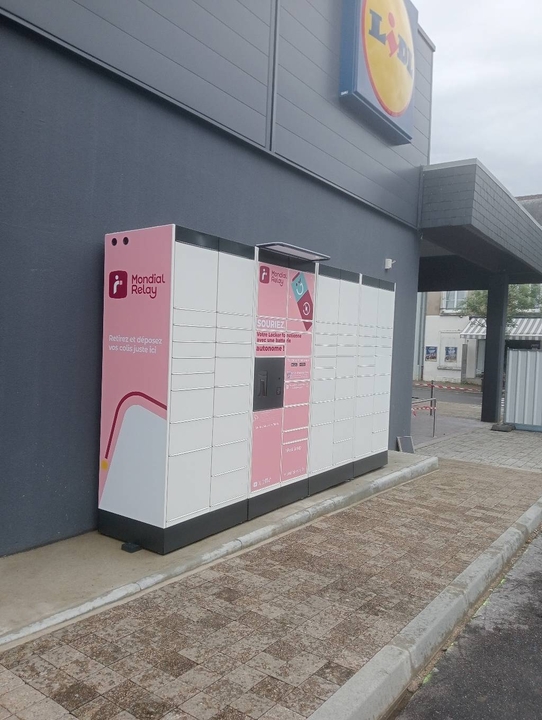 Locker 24/7 Lidl Place Maurice Thorez, Thorez, 37700 Saint-Pierre-des-Corps