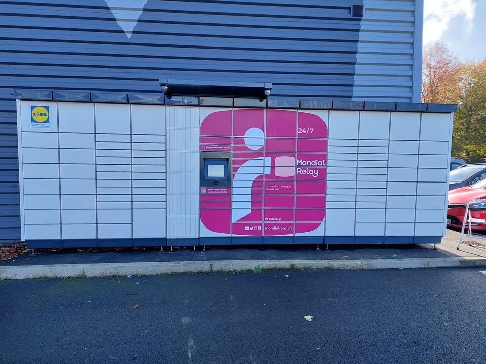 Locker 24/7 Lidl la Roche/yon, 6 6 Rue François Cevert, 85000 La Roche-sur-Yon