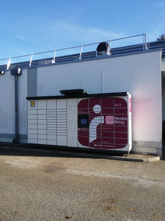 Locker 24/7 Lidl Is sur Tille, 25 25 Rue François Mitterrand, 21120 Is-sur-Tille