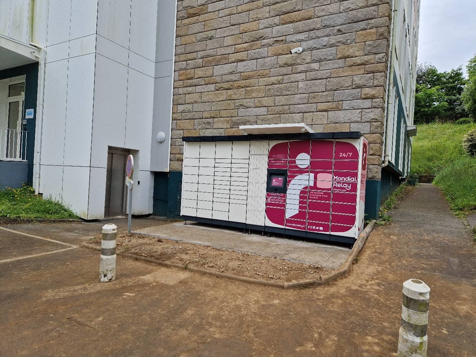 Locker 24/7 Crous Résidence Lanredec 29200 Brest, 15 Rue Lanredec, 29200 Brest