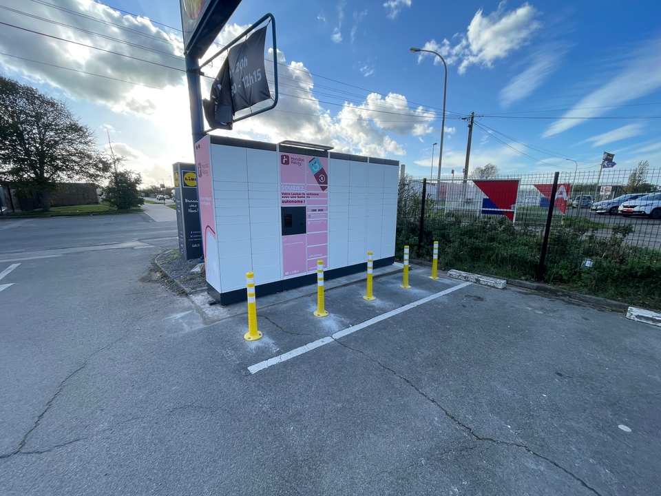 Locker 24/7 Lidl 59820 Gravelines, 1 1 Route de Calais, 59820 Gravelines