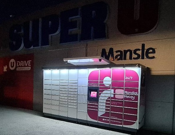 Locker 24/7 Super U Mansle, Rue Grange du Chapitre, 16230 Mansle