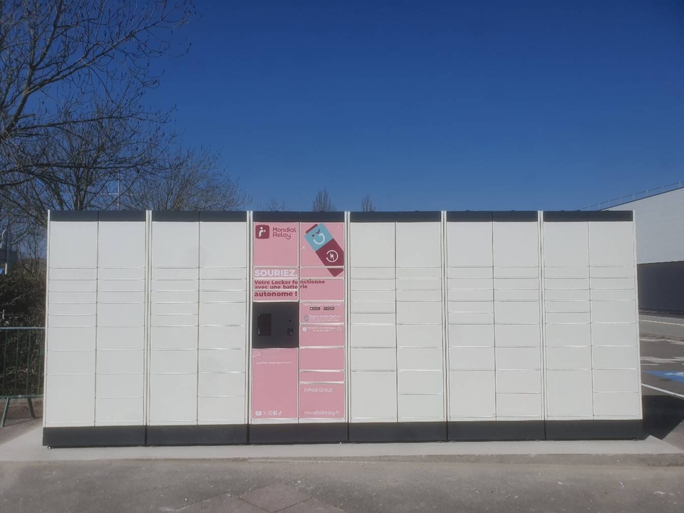 Locker 24/7 Auchan, Route Nationale 42, 62280 Saint-Martin-Boulogne