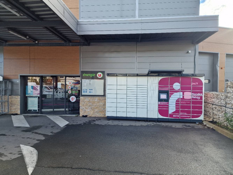 Locker 24/7 Super U Montarnaud, 17 17 Route de Saint-Paul, 34570 Montarnaud
