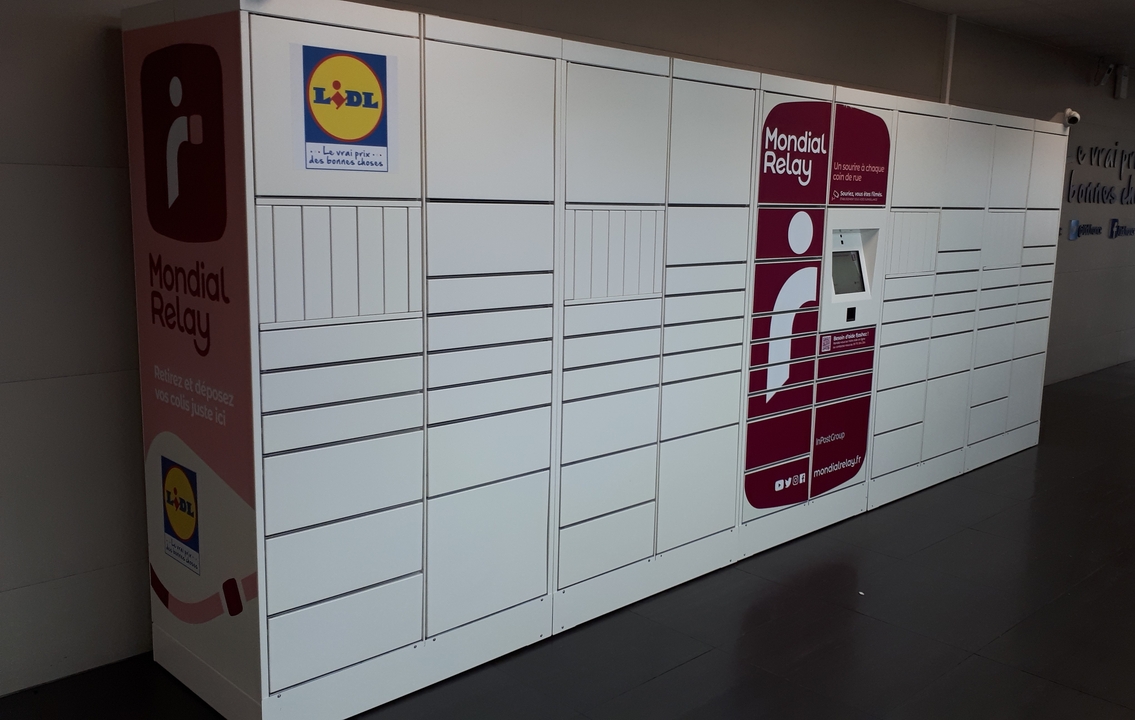 Locker Lidl Aubervilliers, 28 28 Rue Saint-Denis, 93300 Aubervilliers