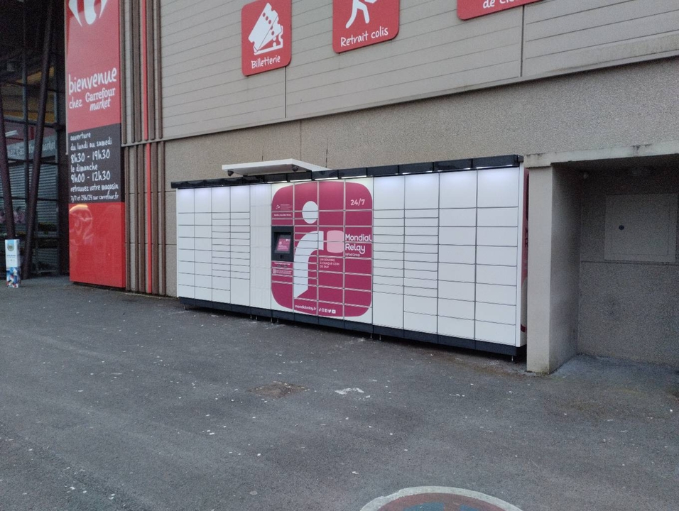 Locker 24/7 Carrefour Market 02230 Fresnoy-Le-Grand, 1000 1000 Rue Jean Jaurès, 02230 Fresnoy-le-Grand