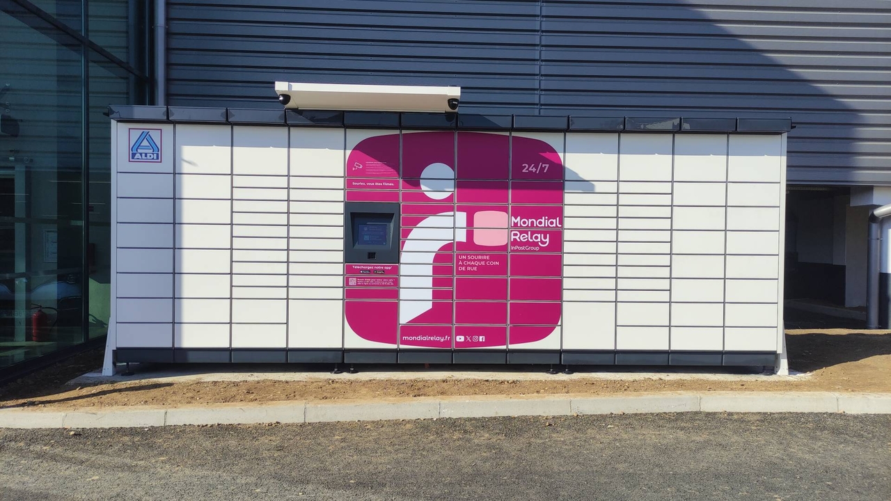 Locker 24/7 Aldi 01600 Massieux, 1 1 Avenue Lavoisier, 01600 Massieux