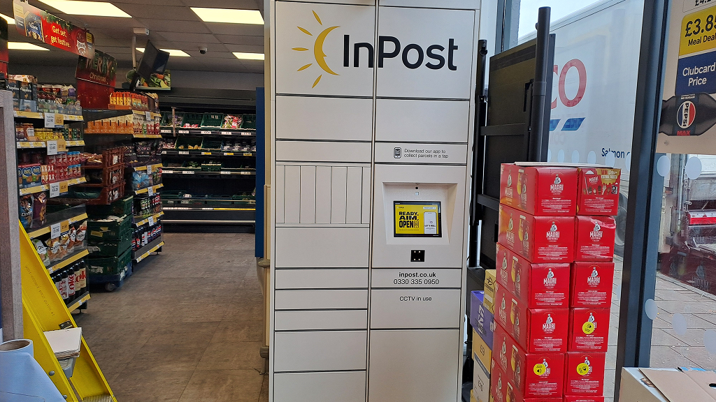 Zdjęcie paczkomatu od InPost: InPost UK00193001