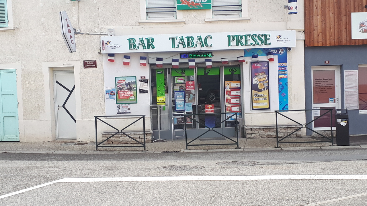 Bar Tabac Presse PMU, 91 Route de Saint-Lattier, 38840 Saint-Hilaire-Du-Rosier