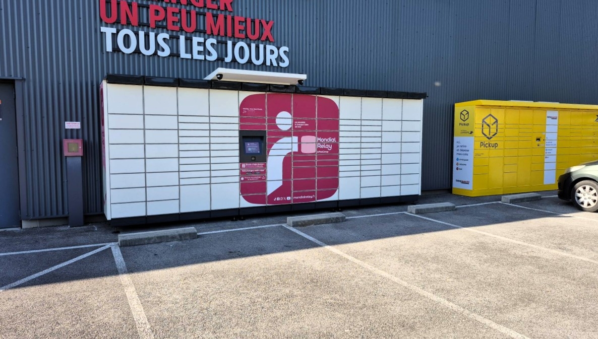 Locker 24/7 Intermarché, Rue des Salines, 25480 École-Valentin