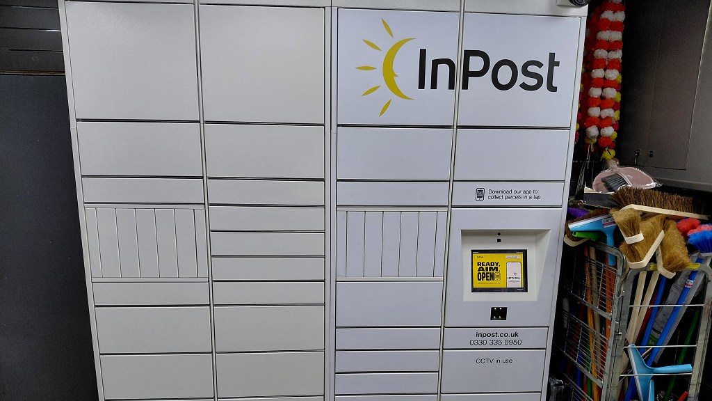 Foto del casillero de InPost: InPost UK00062351