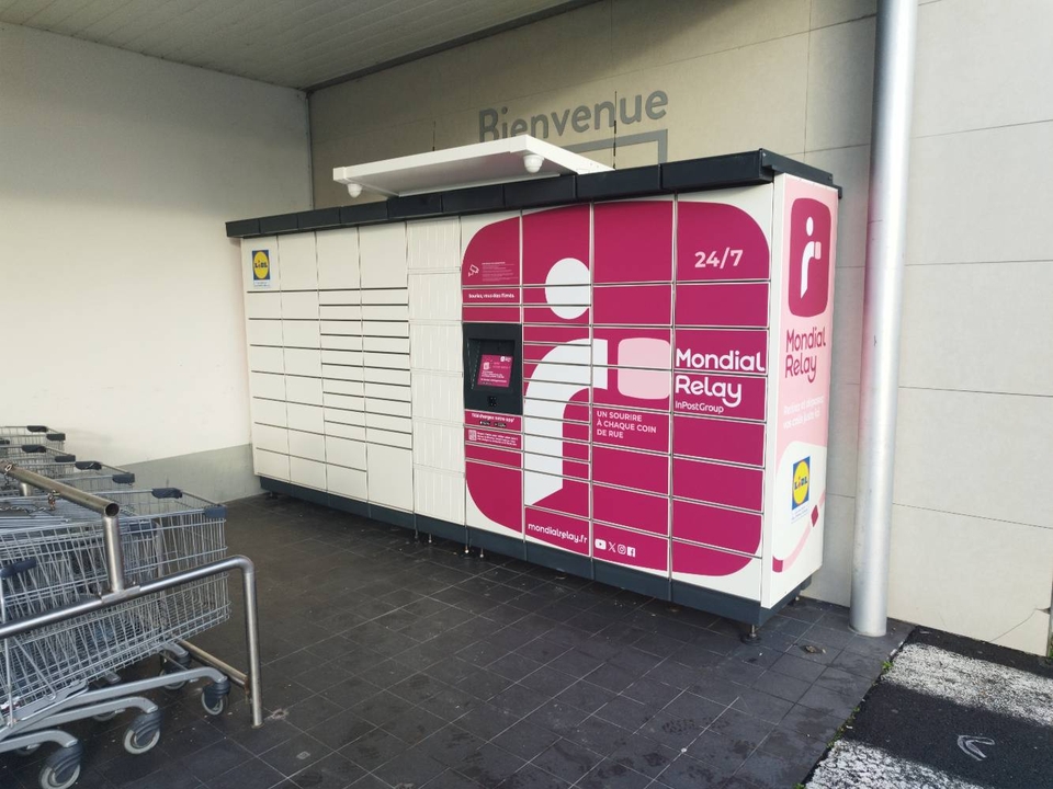 Locker 24/7 Lidl Challans, 54 54 Boulevard Clemenceau, 85300 Challans