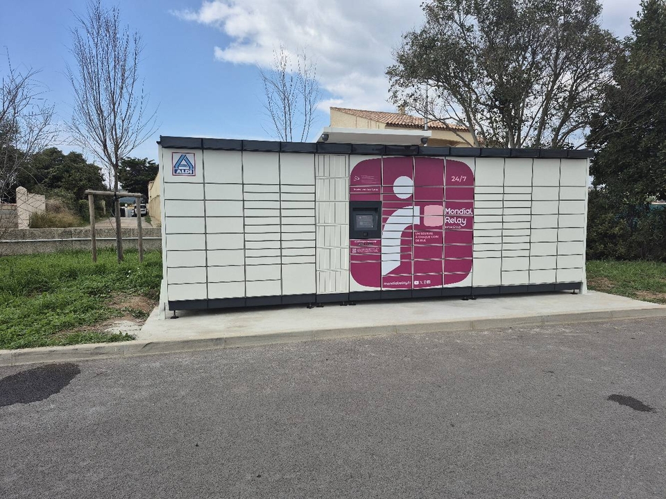 Locker 24/7 Aldi 34110 Frontignan, 62 62 Chemin de la Calade, 34110 Frontignan