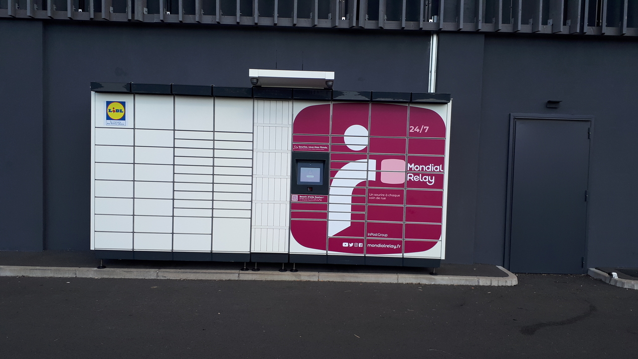 Locker 24/7 Lidl Montigny, 15 15 Boulevard Salvador Allende, 62640 Montigny-en-Gohelle