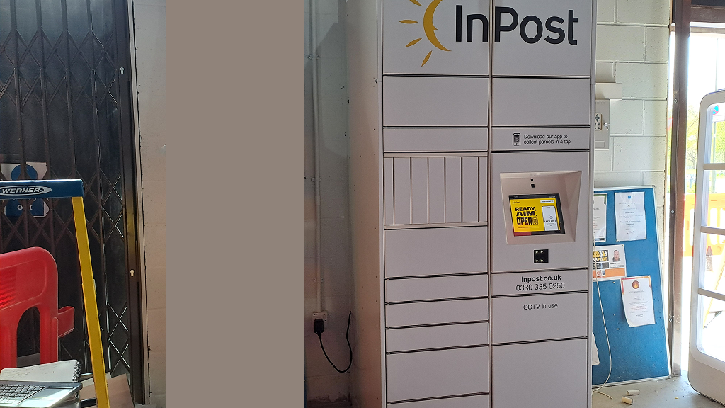 Zdjęcie paczkomatu od InPost: InPost UK00251165