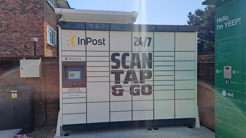 Foto del casillero de InPost: InPost UK00331307