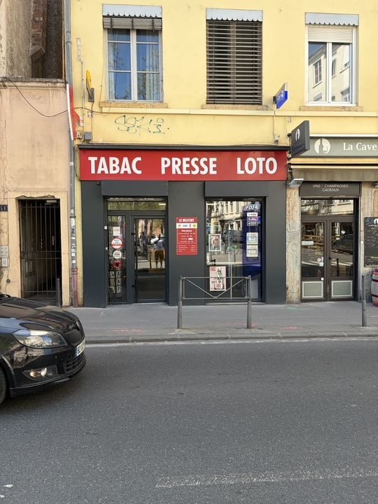 Tabac le Belfort - Lyon 4, 43 Rue de Belfort, 69004 Lyon