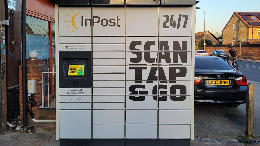 Zdjęcie paczkomatu od InPost: InPost UK00271023