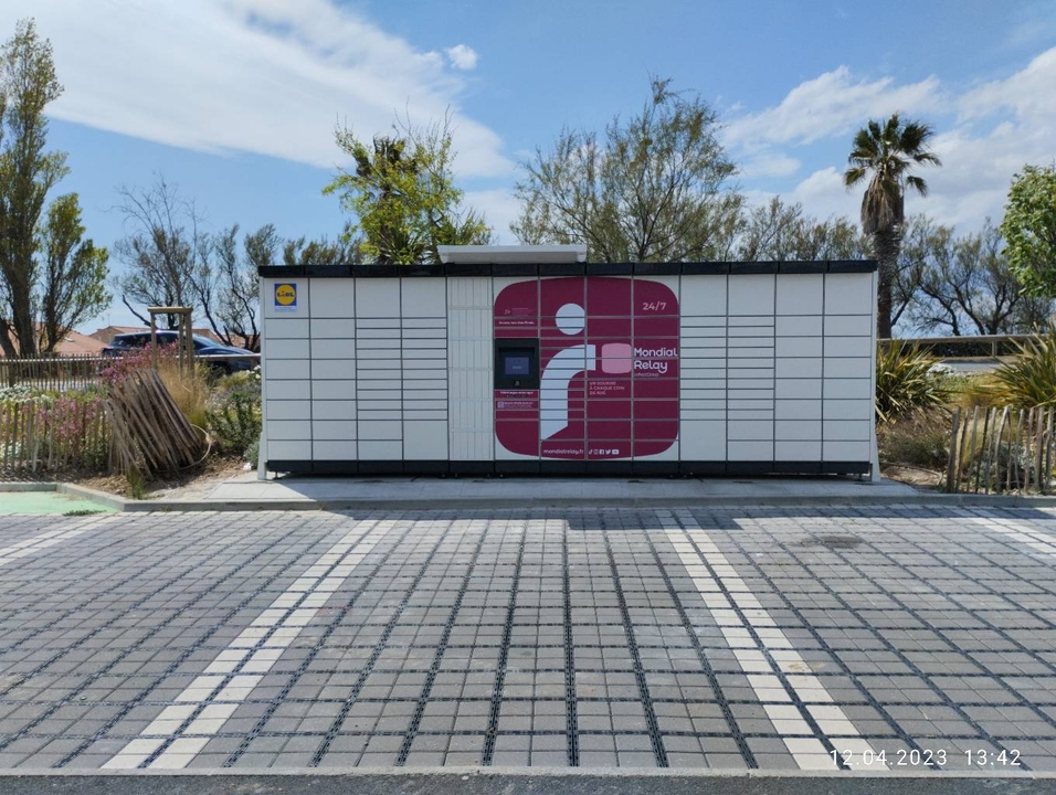 Locker 24/7 Lidl Av des Roseau, 1 1 Avenue des Roseaux, 11370 Leucate