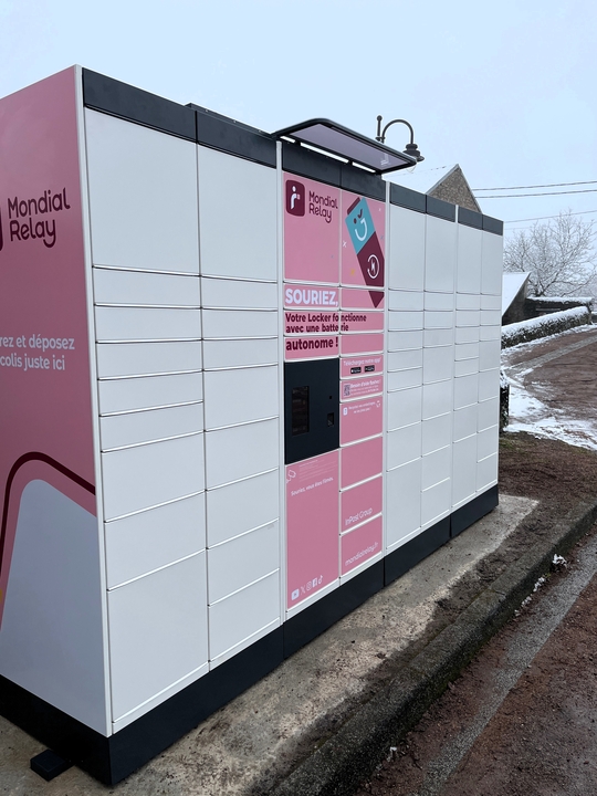 Locker 24/7 Mairie 58140 Lormes, 4 483 Rue du Pré Audon, 58140 Lormes