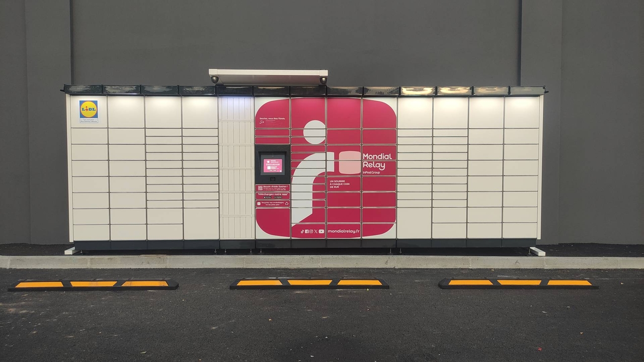 Locker Lidl 24/7, 45 2 Rue du Roussillon, 15000 Aurillac
