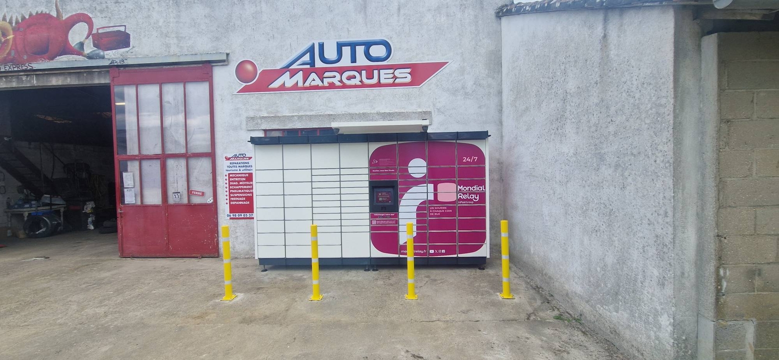 Locker 24/7 Mécano Express Montembœuf, 15T 15 Grande Rue, 16310 Montembœuf