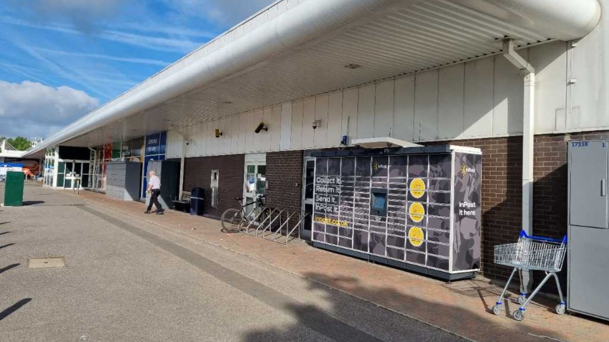 InPost's photo of the locker: InPost UK00012729