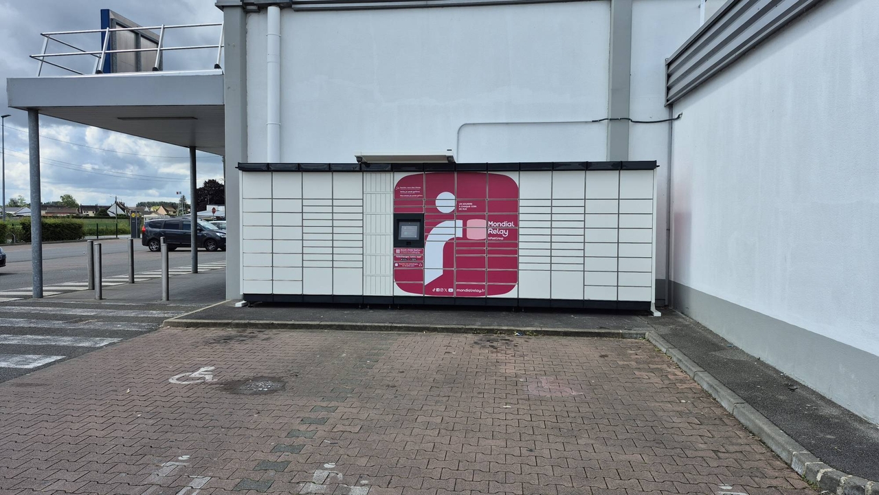 Locker 24/7 Lidl, 30 30 Rue d'Aire, 59660 Merville